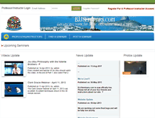 Tablet Screenshot of bjjseminars.com